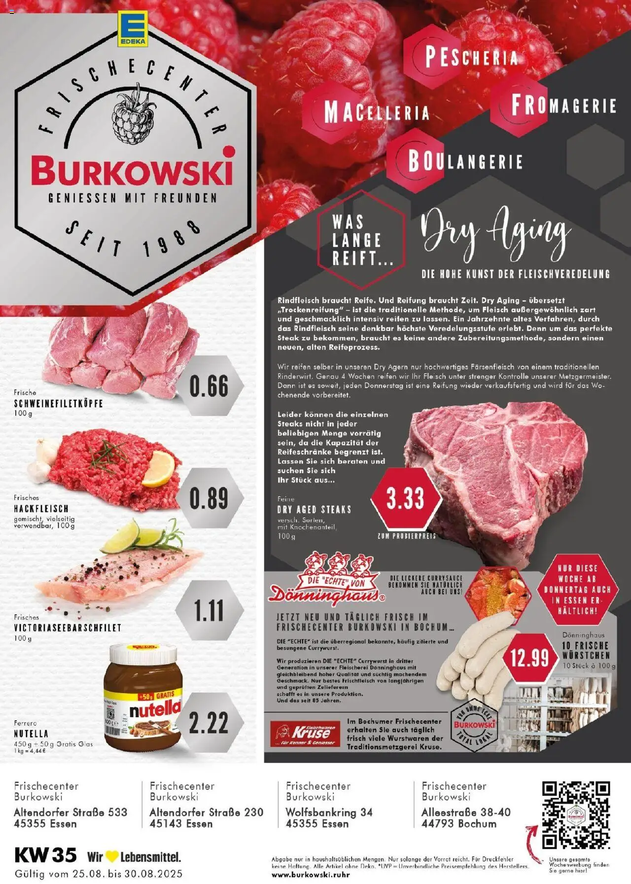 EDEKA Prospekt ab 25.08.2025 - Prospekt Essen Online