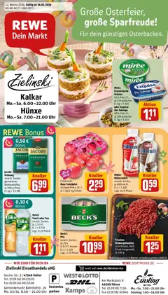 Vorschau von dem Prospekt des Geschäftes Rewe, gültig ab dem 15.03.2026