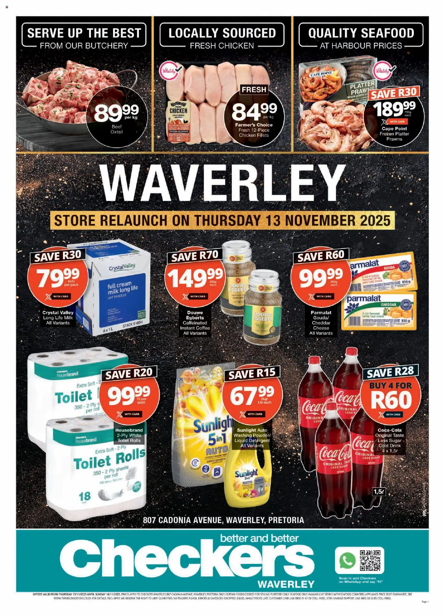 Preview of Checkers flyer valid from 13/11/2025