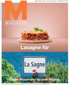 Vorschau des Merkblatts Magazin vom Shop Migros gültig von 29.09.2025 bis 06.10.2025