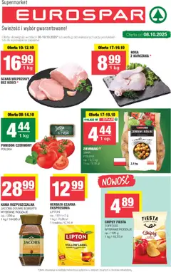 Pogląd gazetki "Eurospar" ze sklepu Spar ważnej od 08.10.2025