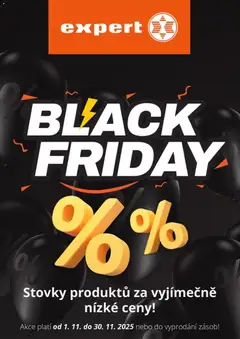 Náhled nabídky: Expert elektro Black Friday platný od 01.11.2025