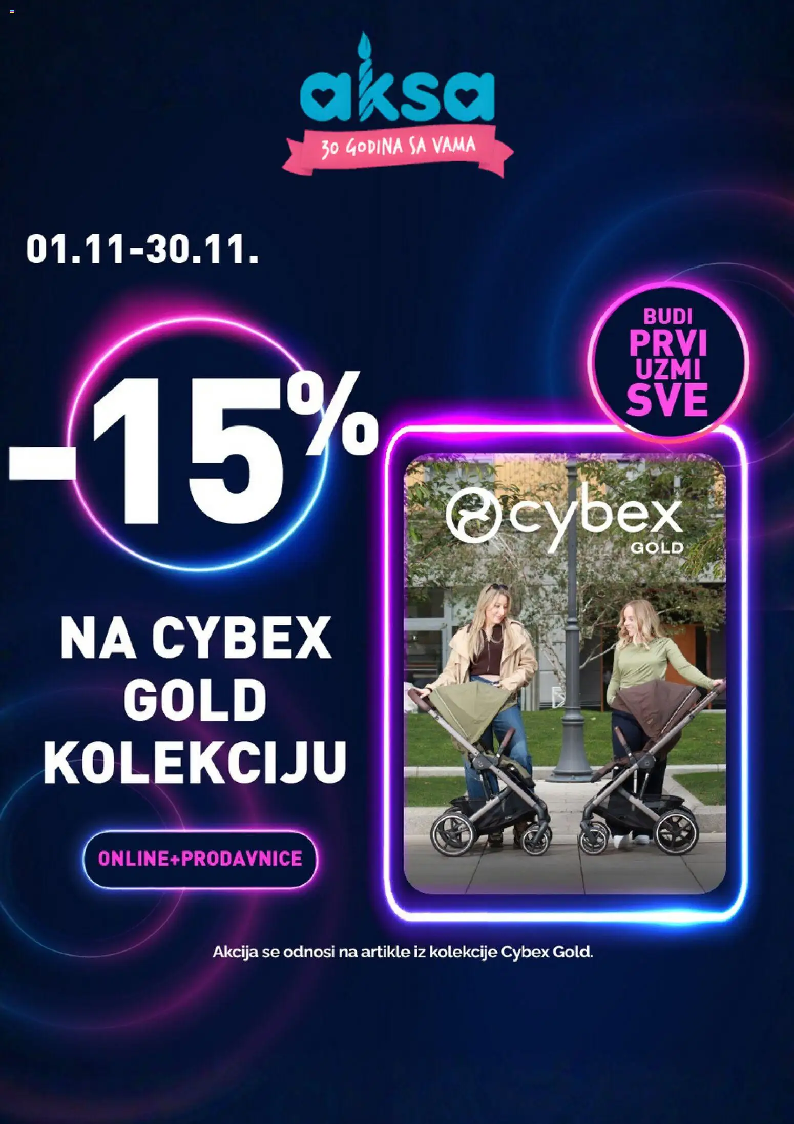 Pregled Aksa kataloga - važi od 01.11.2025