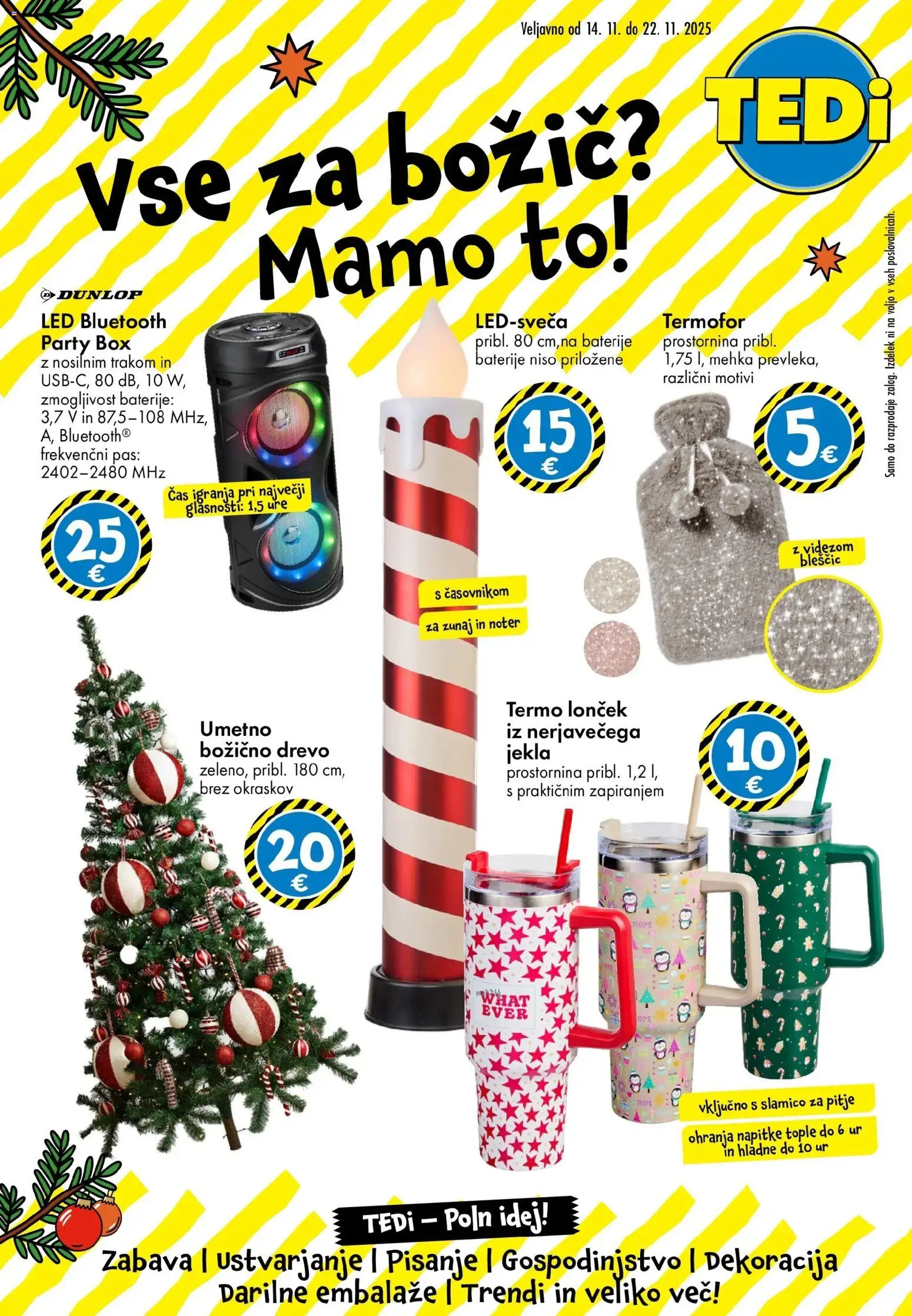 Predogled kataloga iz trgovine TEDi veljaven od 12.11.2025