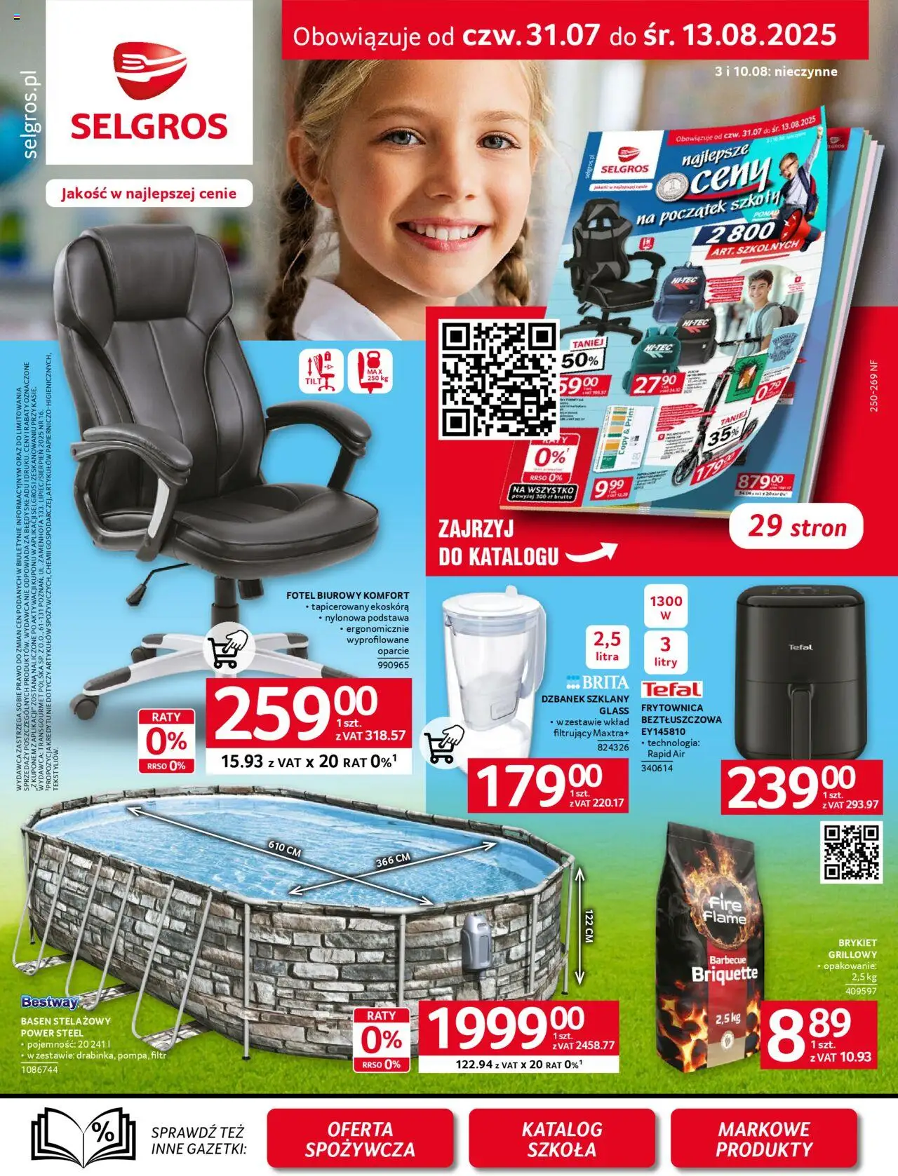 Selgros cash&carry Oferta przemysłowa od 31.07.2025 - Nowa Gazetka - Numer strony 1