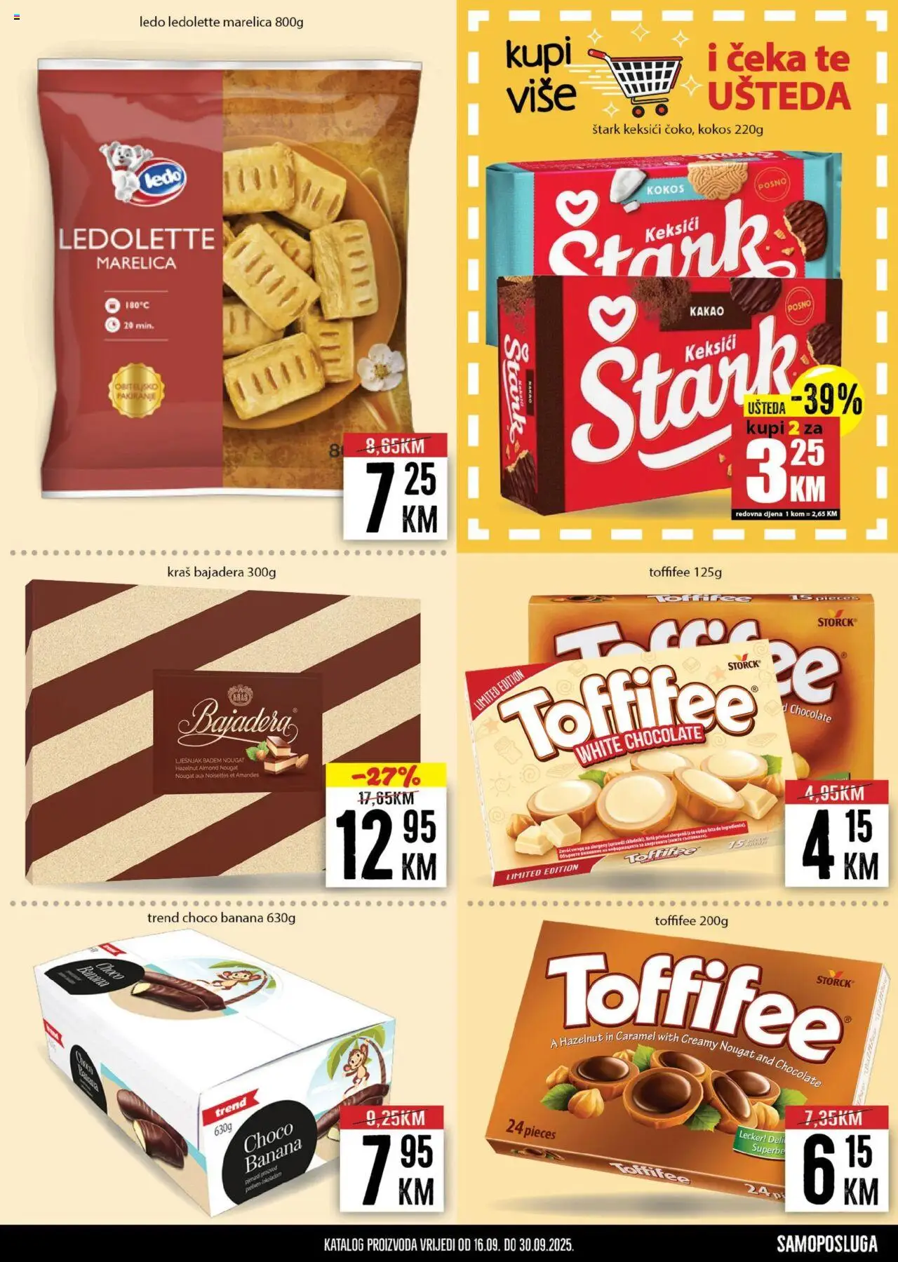 Pregled letka Katalog trgovine Prodex vrijedi od 2025.09.16