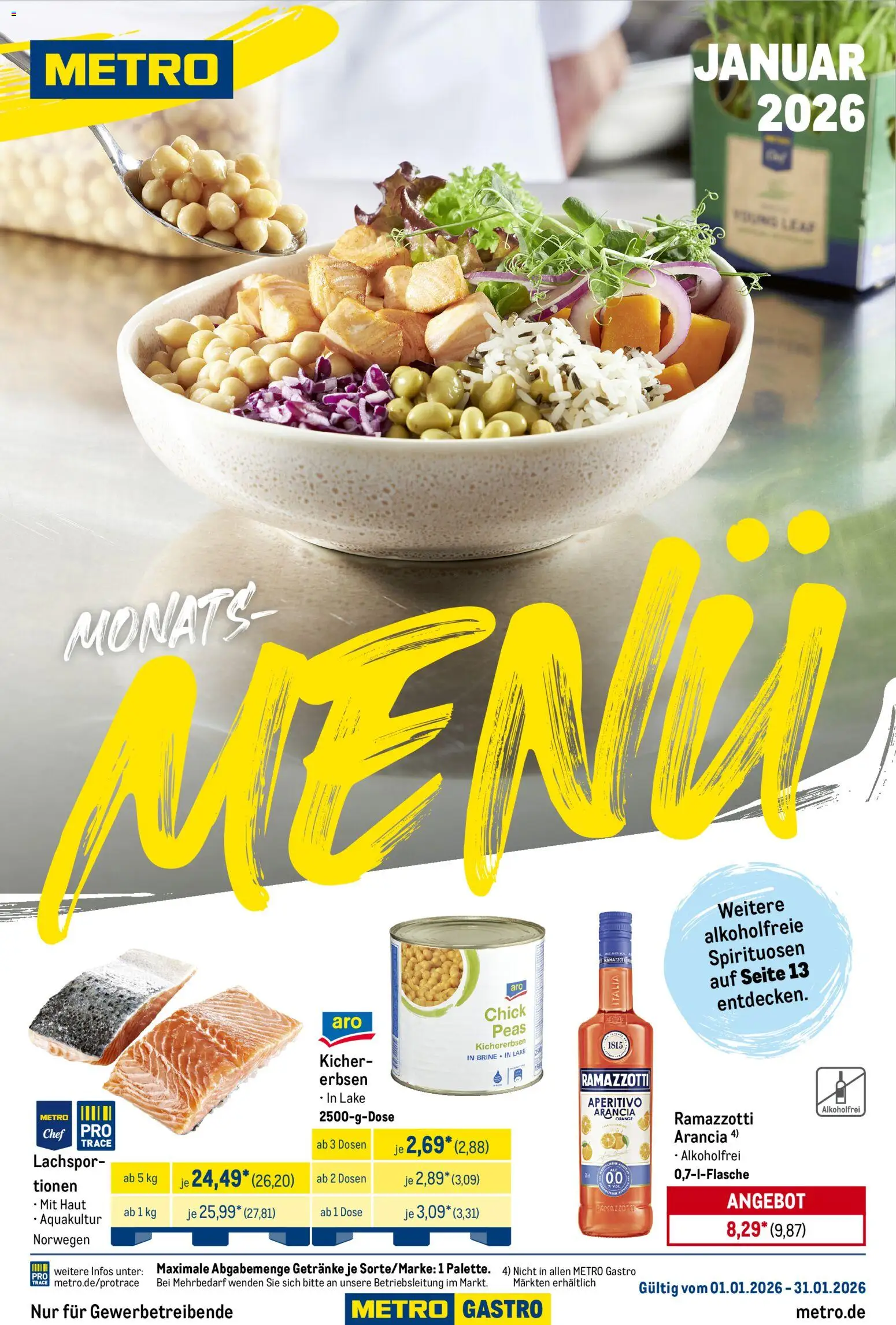 Vorschau von dem Prospekt des Geschäftes Metro, gültig ab dem 01.01.2026