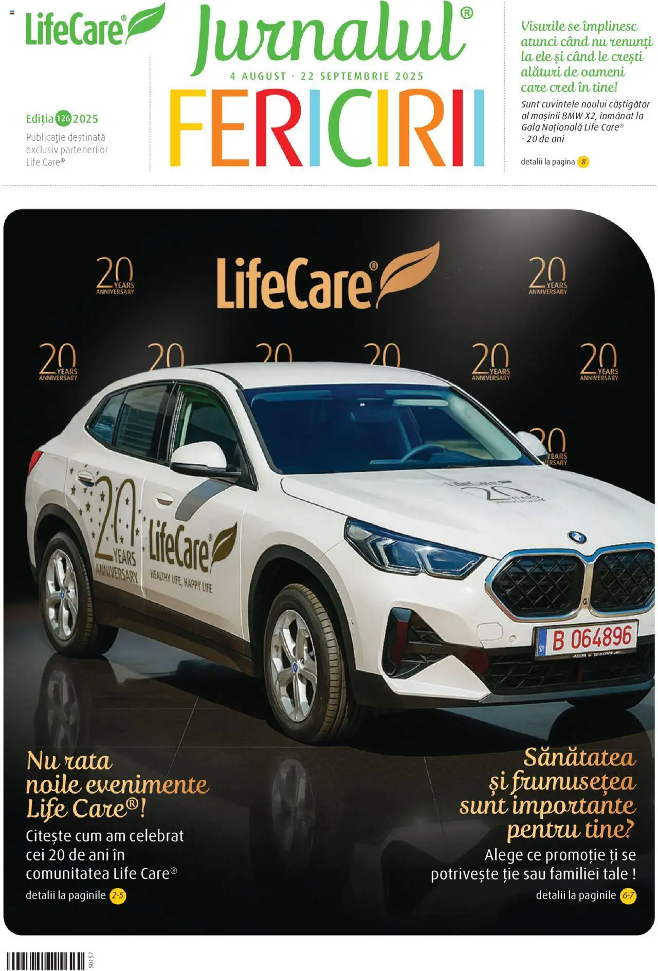 Life Care Catalog - Jurnalul Fericirii August/Septembrie de la 04.08.2025 - Pagină 1