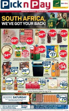 Preview of Pick n Pay flyer valid from 14/08/2025