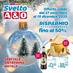 Anteprima dell'opuscolo Volantino Svelto dal negozio A&O valido da 27/11/2025