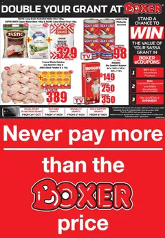 Preview of Boxer flyer valid from 06/11/2025