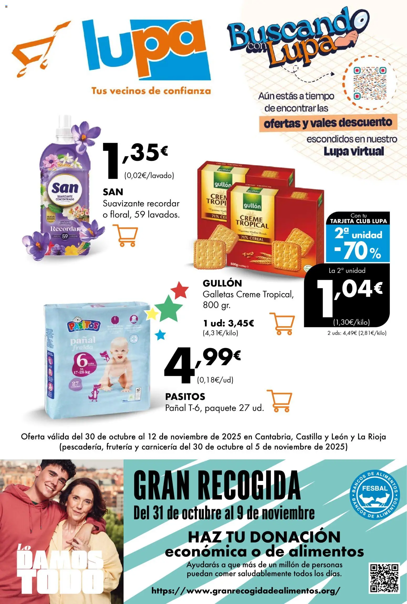 Vista previa del folleto de la tienda Lupa Supermercados válido desde el 30/10/2025 