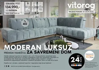 Pregled Vitorog kataloga - važi od 05.09.2025