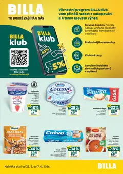 Náhled nabídky: Billa Billa leták - Bonus club platný od 25.03.2026
