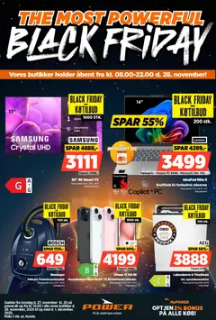Eksempel på tilbudsavis Tilbudsavis fra butik Power gyldig fra 28/11/2025