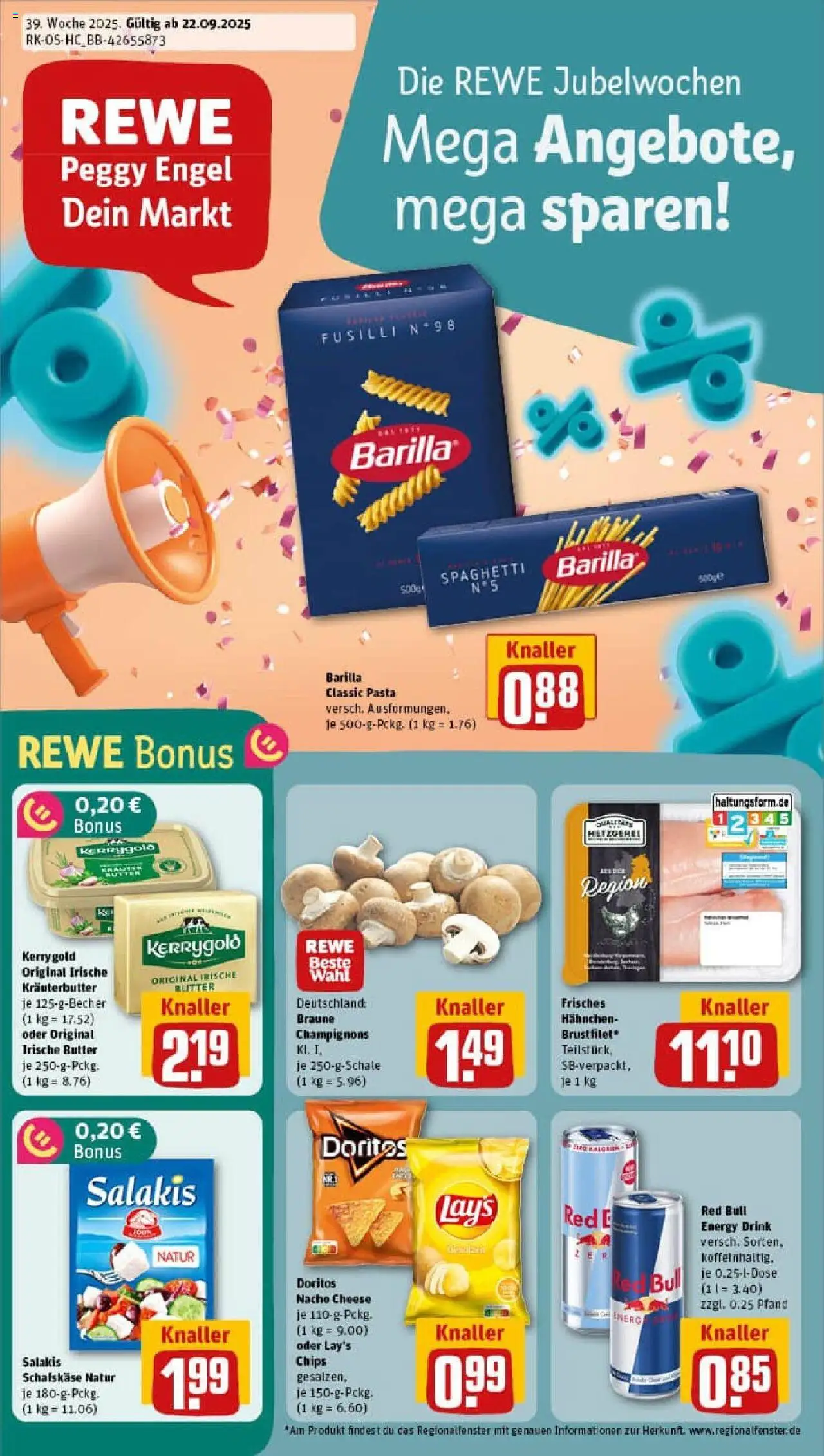 REWE Prospekt ab 21.09.2025 nächste Woche - Prospekt Leipzig	
