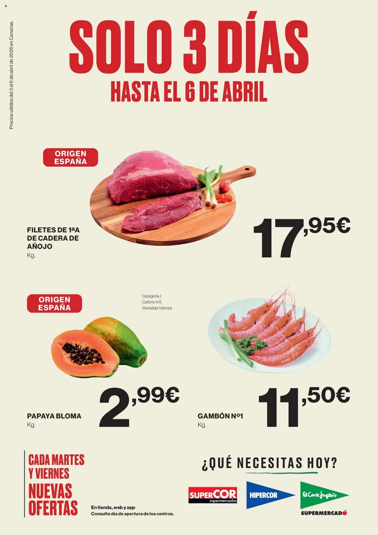 Vista previa del folleto de la tienda Supercor válido desde el 03/04/2026 