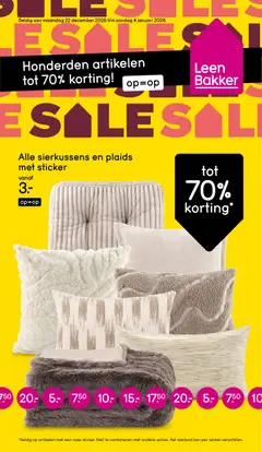 Voorbeeld van Folder van winkel Leen Bakker geldig vanaf 22-12-2025