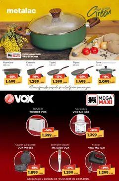 Pregled Mega Maxi kataloga - važi od 11.12.2025 | Strana: 3