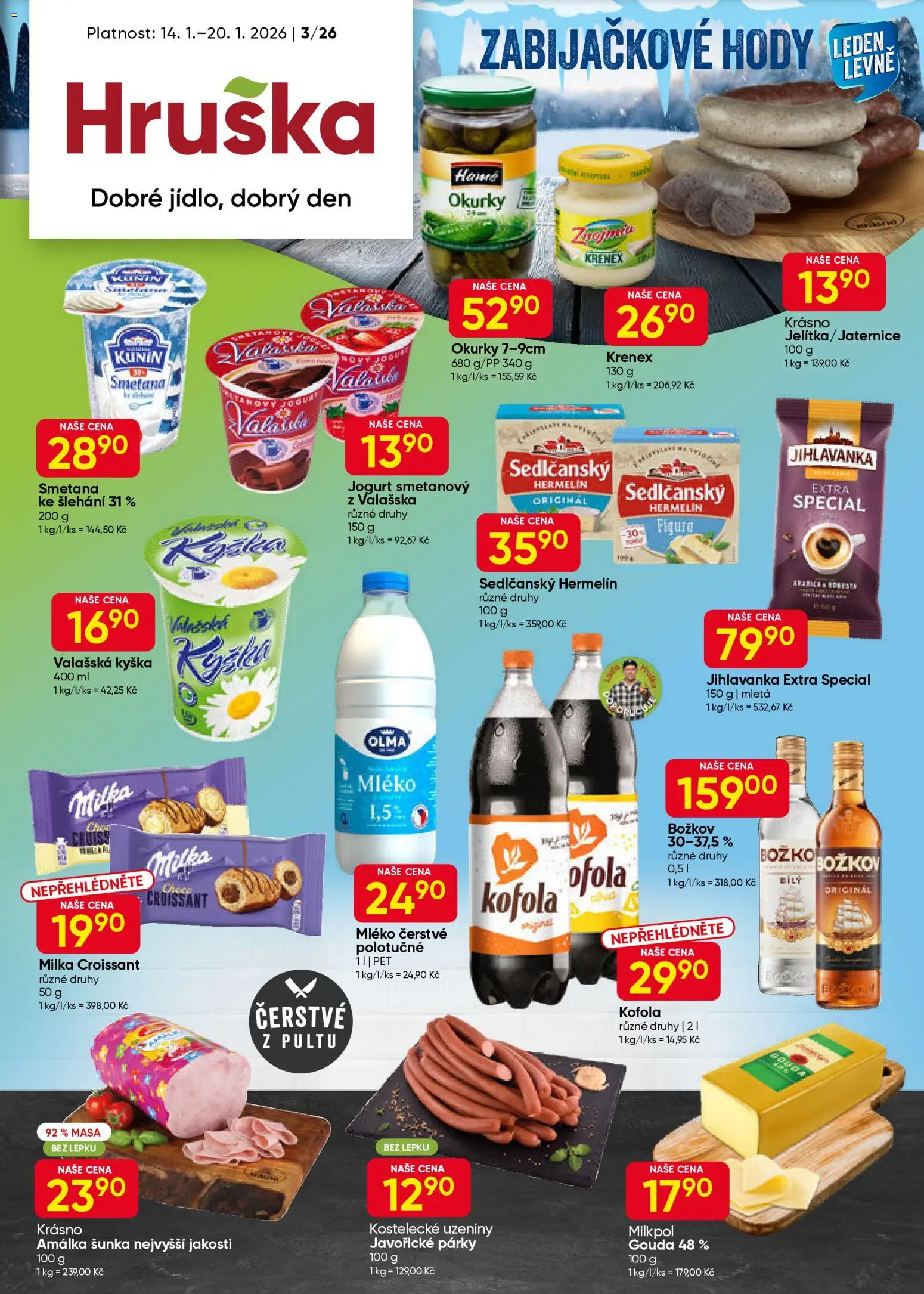 Náhled nabídky: Hruška Leták platný od 14.01.2026