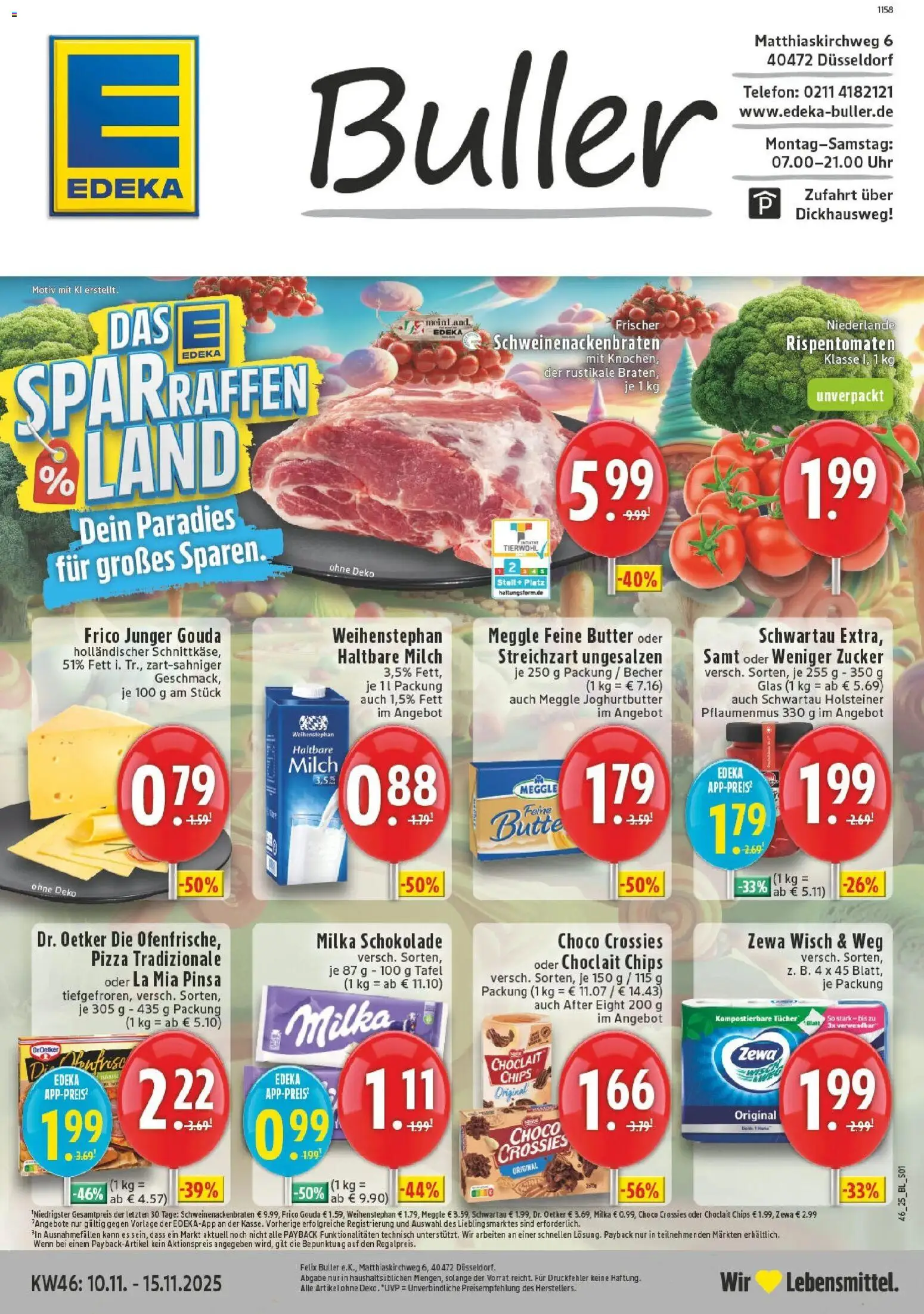 Vorschau von dem Prospekt des Geschäftes Edeka, gültig ab dem 09.11.2025