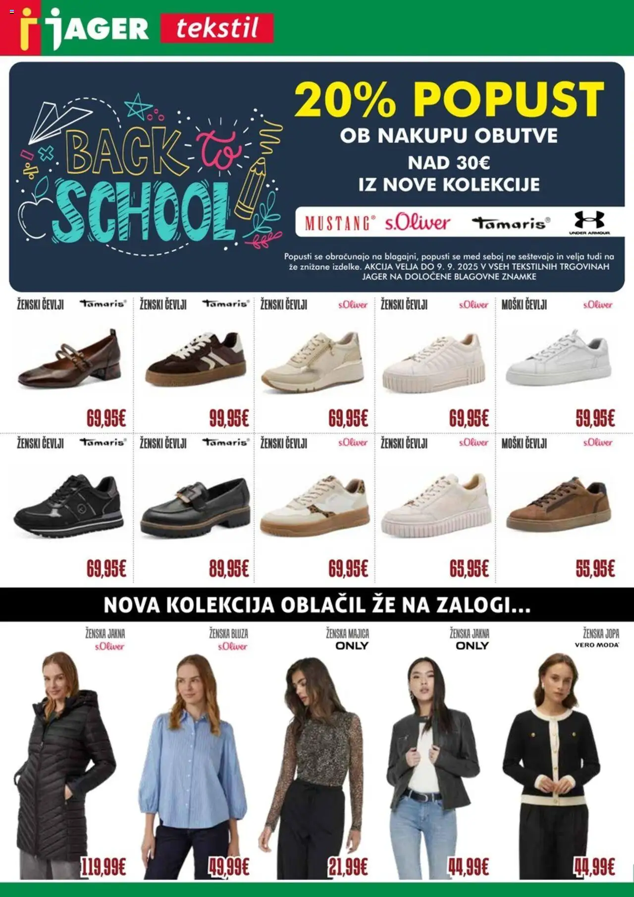 Jager Katalog tekstil od 03.09.2025 - aktualna ponudba - stran 1