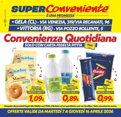 Anteprima dell'opuscolo SuperConveniente volantino Gela, Vittoria dal negozio SuperConveniente valido da 07/04/2026