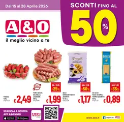 Anteprima dell'opuscolo A&O volantino dal negozio A&O valido da 15/04/2026