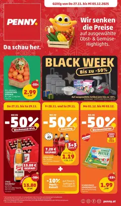 Vorschau der Angebote: Penny Markt Black Friday gültig ab 27.11.2025