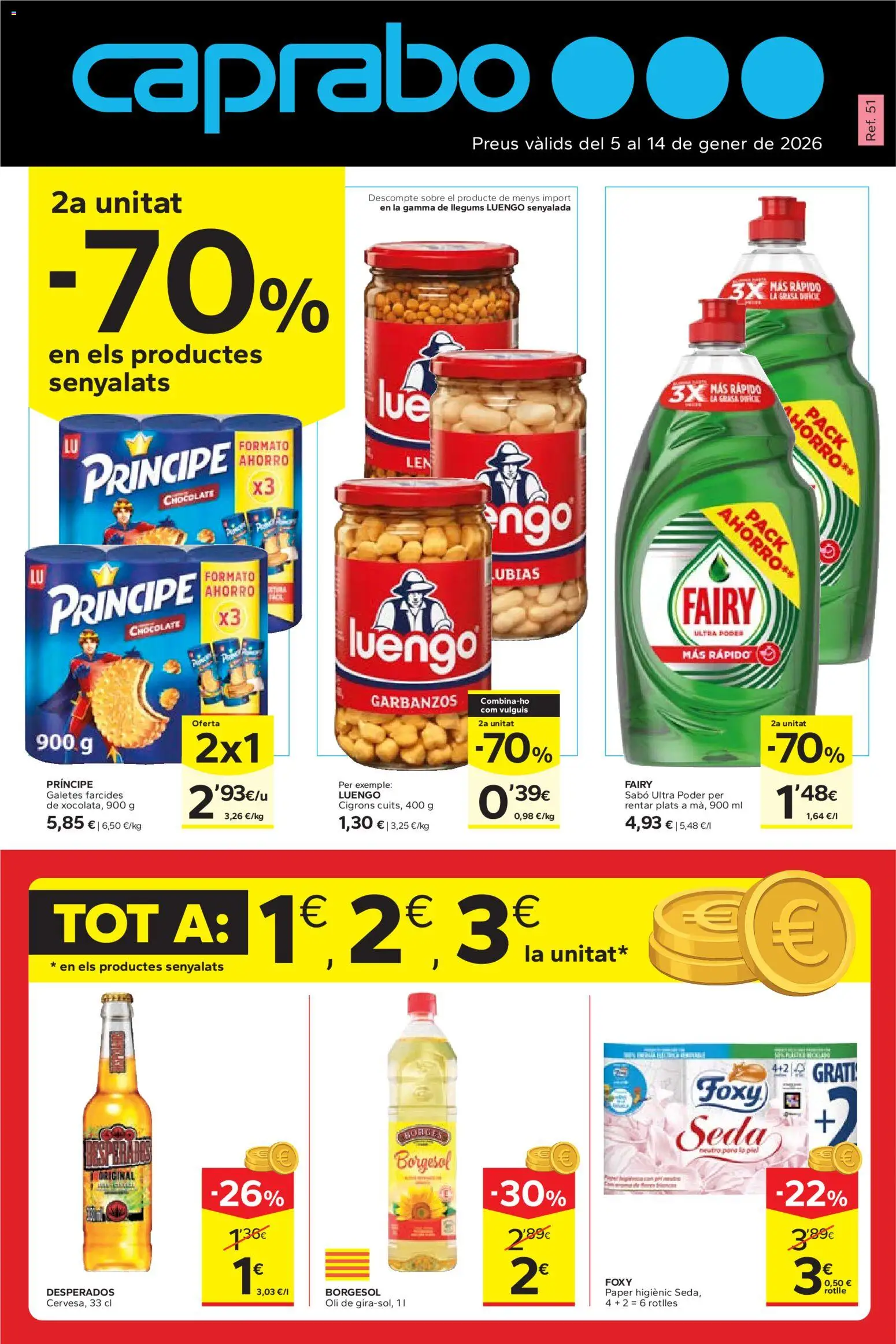 Vista previa del folleto de la tienda Caprabo válido desde el 05/01/2026 