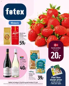 Eksempel på tilbudsavis Miniavis fra butik Føtex gyldig fra 25/07/2025