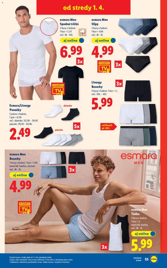 Nový Lidl leták od 30.03.