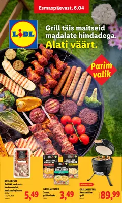 Lidl kliendilehe eelvaade alates 06.04.2026