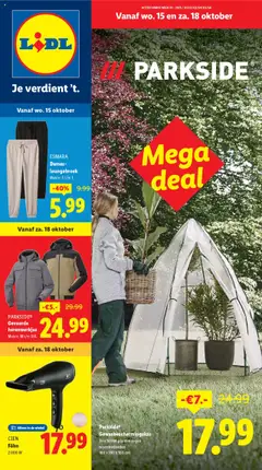 Voorbeeld van Non Food folder - Week 42 van winkel Lidl geldig vanaf 15-10-2025