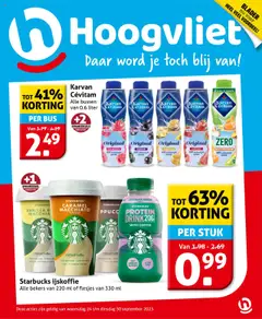 Voorbeeld van Folder van winkel Hoogvliet geldig vanaf 24-09-2025