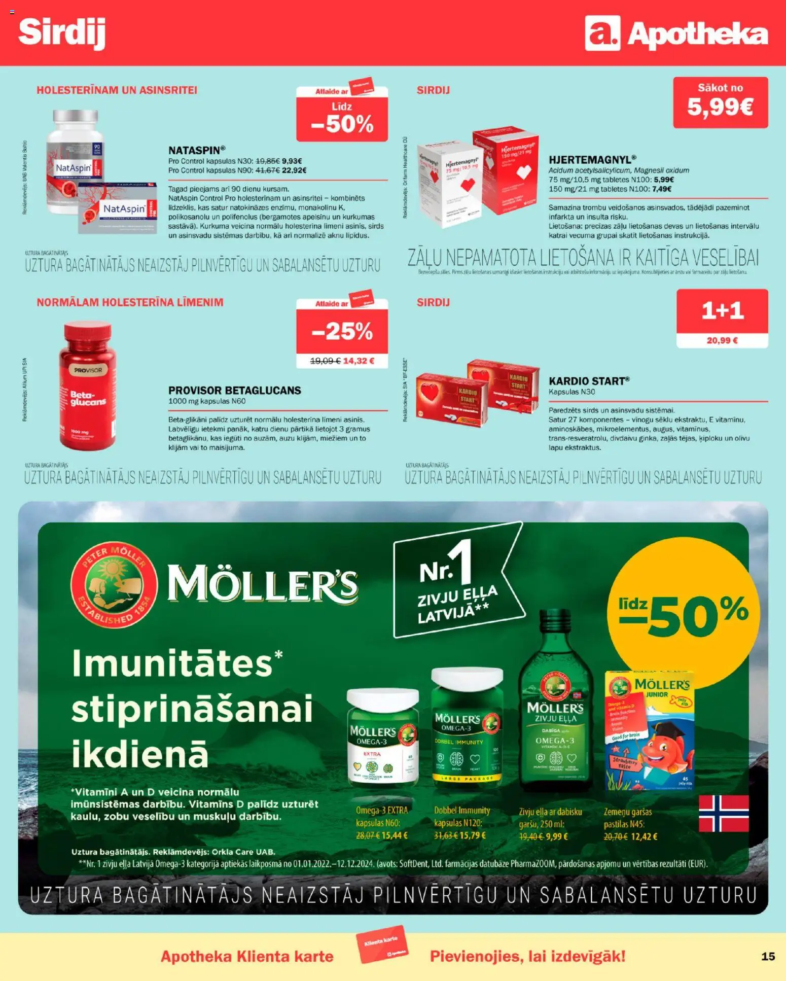 Skatīt Apotheka akciju bukletu, derīgs no 2026.01.01