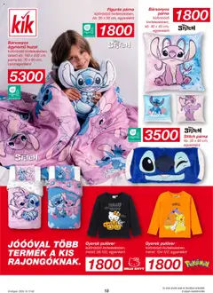 Kik - Akciós újság Kik megtekintése, amely érvényes 2025.10.13.-től | Oldal: 18