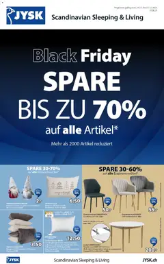 Vorschau des Merkblatts Black Friday vom Shop JYSK gültig von 24.11.2025 bis 01.12.2025