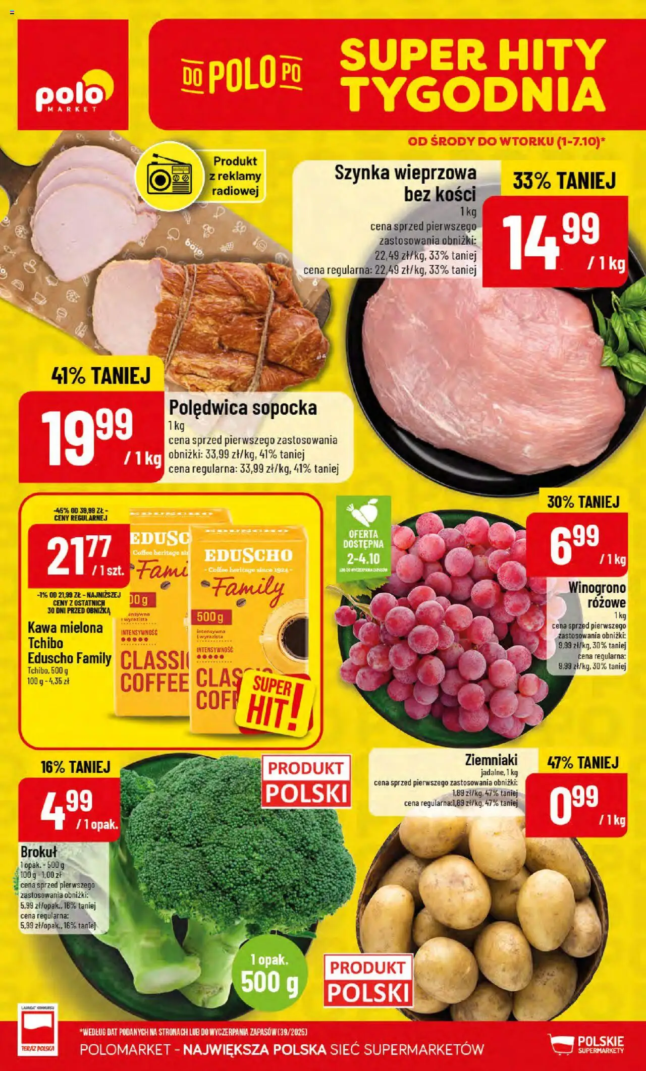 POLOmarket gazetka promocyjna (01.10.2025) - Nowa ulotka - Numer strony 1