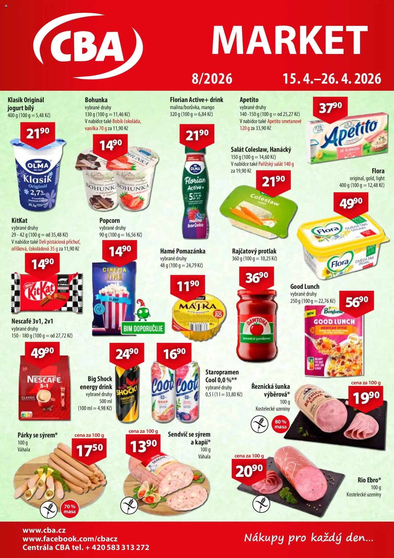 Náhled nabídky: CBA CBA leták - Market platný od 15.04.2026