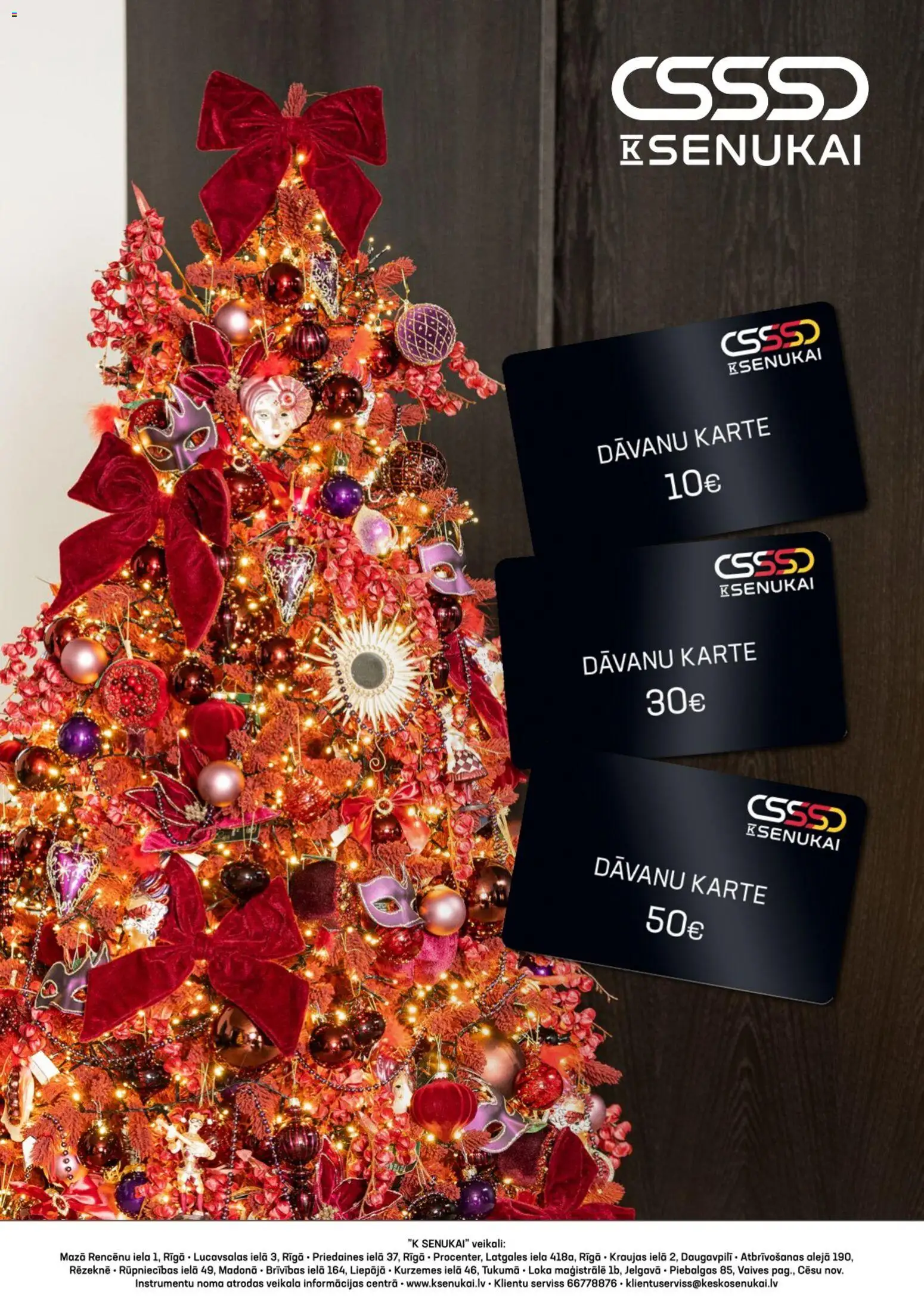 Skatīt K-Senukai akciju bukletu, derīgs no 2025.11.05