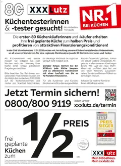 Vorschau von dem Prospekt des Geschäftes XXXL Lutz, gültig ab dem 20.12.2025