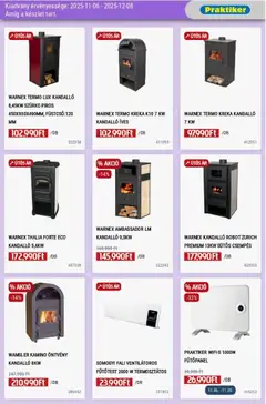 Praktiker - Akciós újság Praktiker megtekintése, amely érvényes 2025.11.06.-től | Oldal: 5