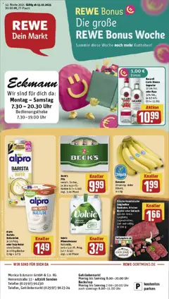 Vorschau von dem Prospekt des Geschäftes Rewe, gültig ab dem 13.10.2025