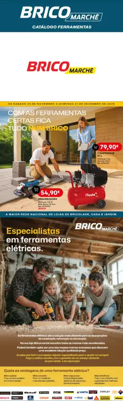 Pré-visualização do folheto da loja BricoMarché válida a partir de 29/11/2025