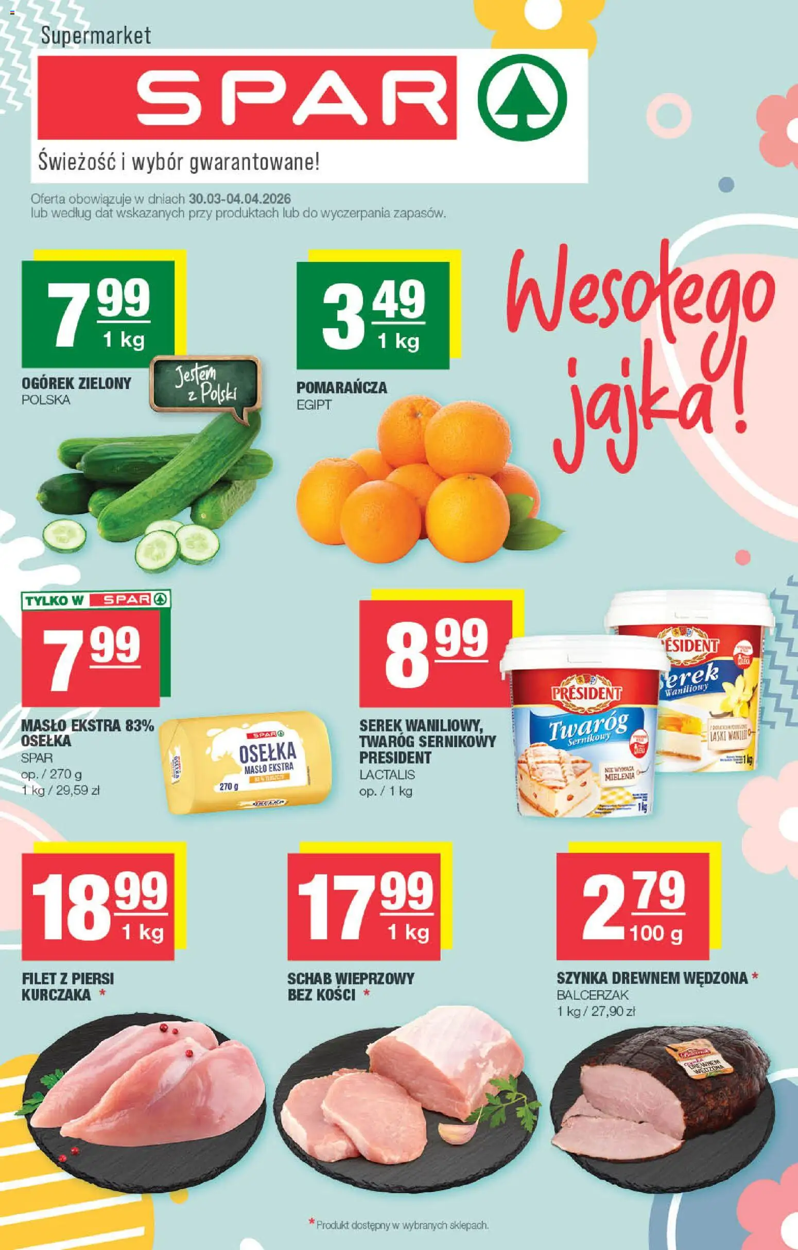 Pogląd gazetki "Spar gazetka" ze sklepu Spar ważnej od 30.03.2026