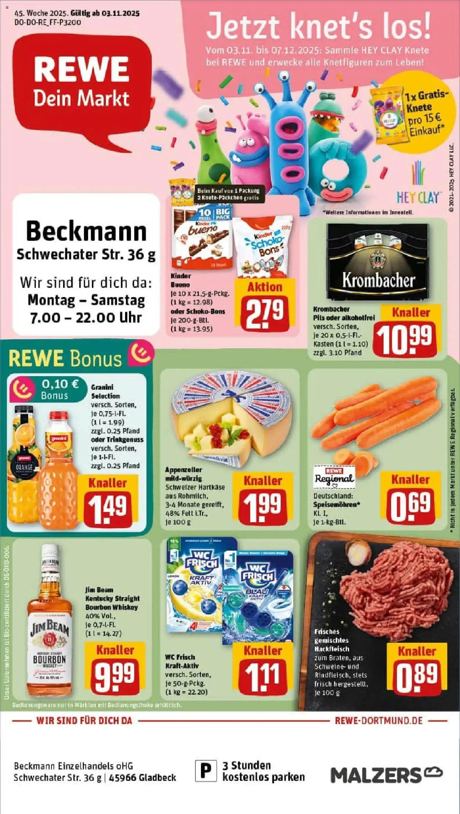 Vorschau von dem Prospekt des Geschäftes Rewe, gültig ab dem 02.11.2025