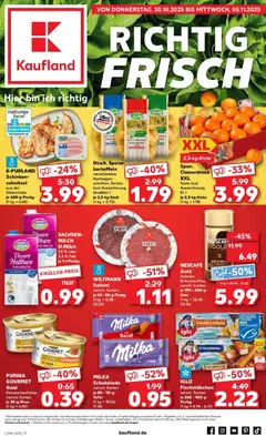 Vorschau von dem Prospekt des Geschäftes Kaufland, gültig ab dem 30.10.2025
