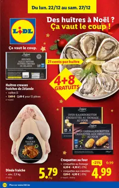 Voorbeeld van Folder week 52 van winkel Lidl geldig vanaf 22/12/2025