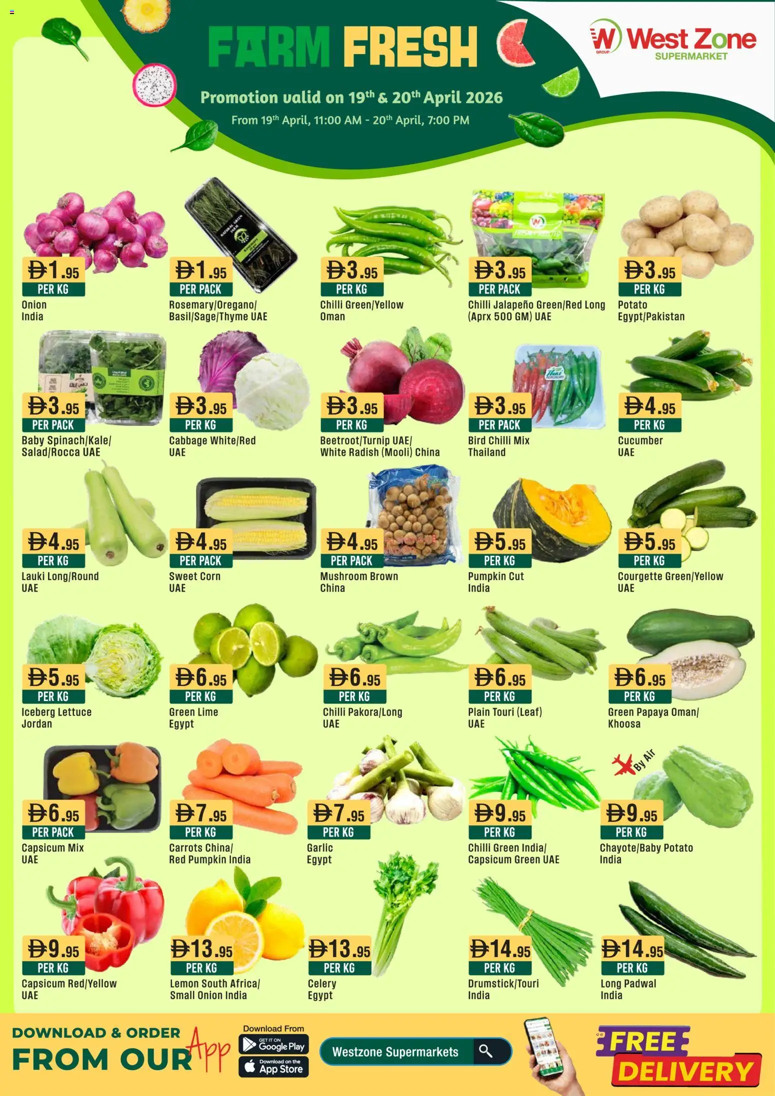 Preview of the catalogue Westzone Supermarket catalogue of store Westzone Supermarket valid from 19 Apr, 2026